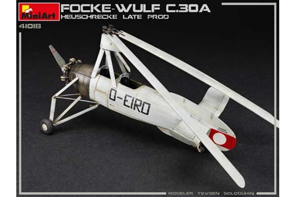 Focke Wulf FW C.30A “Heuschrecke” Позднего Производства (MiniArt 41018) 1/35