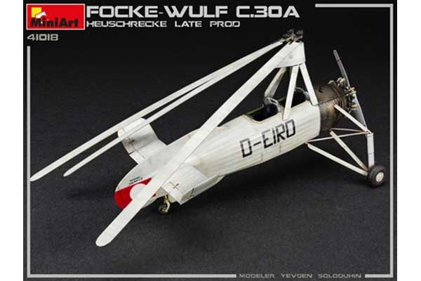 Focke Wulf FW C.30A “Heuschrecke” Позднего Производства (MiniArt 41018) 1/35