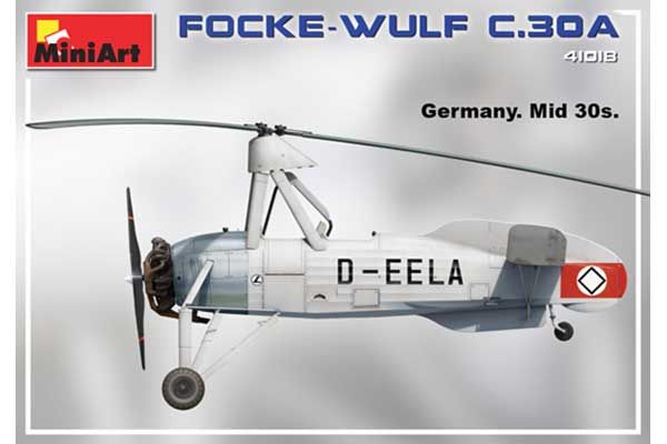 Focke Wulf FW C.30A “Heuschrecke” Позднего Производства (MiniArt 41018) 1/35