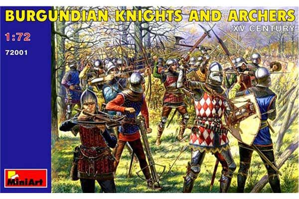 Бургундські лицарі і лучники VX століття (MiniArt 72001) 1/72 Бургундські лицарі і лучники VX століття (MiniArt 72001) 1/72