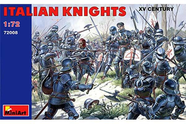 Итальянские рыцари XV век (MiniArt 72008) 1/72 Итальянские рыцари XV век (MiniArt 72008) 1/72
