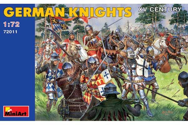 Немецкие рыцари XV век (MiniArt 72011) 1/72 Немецкие рыцари XV век (MiniArt 72011) 1/72