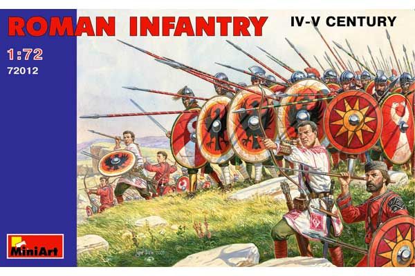 Римская пехота IV-V век (MiniArt 72012) 1/72 Римская пехота IV-V век (MiniArt 72012) 1/72