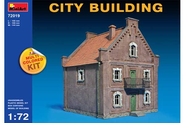 Городское здание (MiniArt 72019) 1/72 Городское здание (MiniArt 72019) 1/72