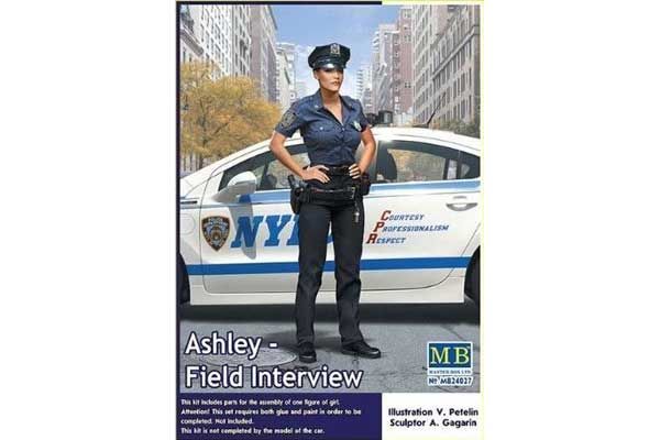 Эшли - опрос на месте происшествия (Master Box 24027) 1/24 Эшли - опрос на месте происшествия (Master Box 24027) 1/24