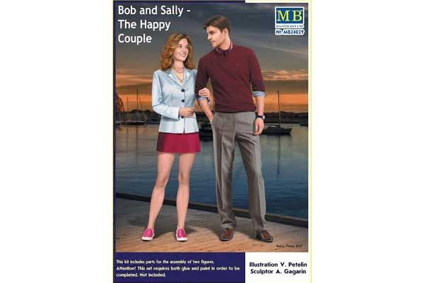 Боб та Салли. Счасливая пара (Master Box 24029) 1/24 Боб та Салли. Счасливая пара (Master Box 24029) 1/24