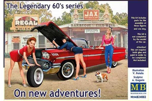 Серия легендарных 60-х. К новым приключениям! (Mfster Box 24082) 1/24 Серия легендарных 60-х. К новым приключениям! (Mfster Box 24082) 1/24