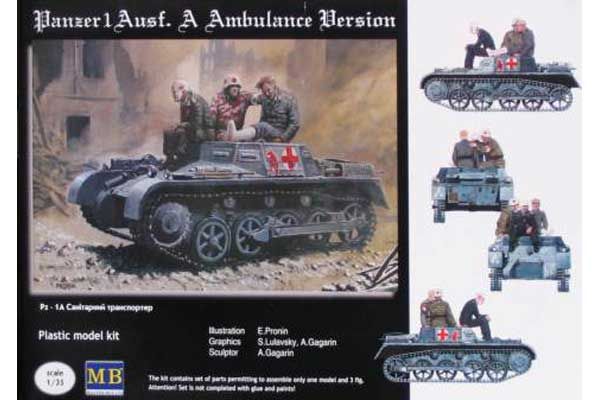 Pz I Ausf.A. Медична версія (Master Box 3506) Pz I Ausf.A. Медична версія (Master Box 3506)
