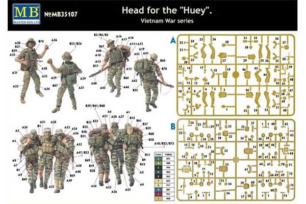 Head of the Huey (MASTER BOX 35107) 1/35