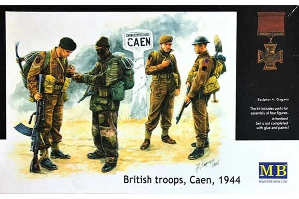 Британские войска, Кан 1944 г. (Master Box 3512) 1/35 Британские войска, Кан 1944 г. (Master Box 3512) 1/35