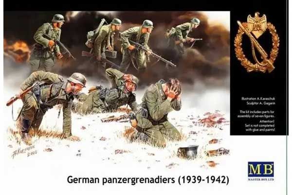 Немецкие танковые гренадеры, 1939-1942 (Master Box 3518) 1/35 Немецкие танковые гренадеры, 1939-1942 (Master Box 3518) 1/35