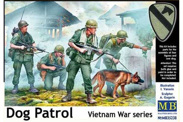Собачий патруль (Master Box 35238) 1/35 Собачий патруль (Master Box 35238) 1/35