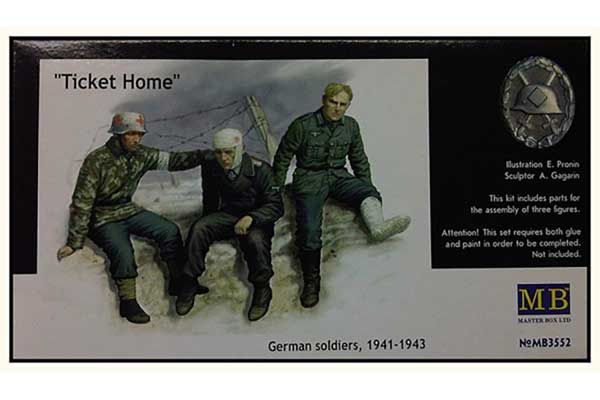"Билет домой" (MASTER BOX 3552) 1/35 "Билет домой" (MASTER BOX 3552) 1/35