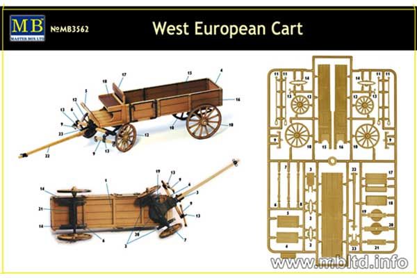 Західноєвропейський віз (Master Box 3562) 1/35