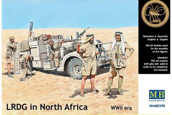 LRDG в Северной Африке (Master Box 3598) 1/35 LRDG в Северной Африке (Master Box 3598) 1/35