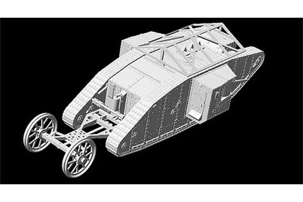 MK I "Male" британський танк (Master Box 72001) 1/72