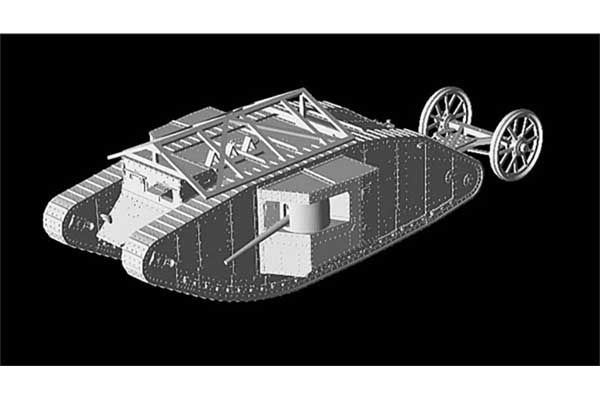 MK I "Male" британський танк (Master Box 72001) 1/72