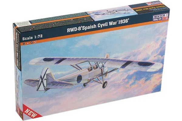RWD-8 "Spanish Civil War 1936" (Mister Craft B46) 1/72 RWD-8 "Spanish Civil War 1936" (Mister Craft B46) 1/72