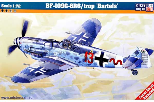 Messerschmitt Bf.109 G-6R6 "Bartels" (Mister Craft C110) 1/72 Messerschmitt Bf.109 G-6R6 "Bartels" (Mister Craft C110) 1/72