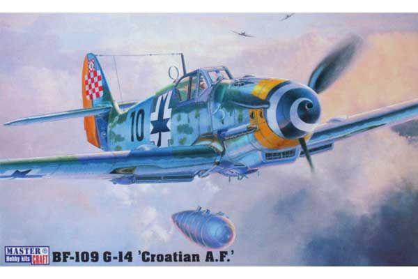 BF-109 G-14 "Croatian A.F" (Mister Craft C151) 1/72 BF-109 G-14 "Croatian A.F" (Mister Craft C151) 1/72