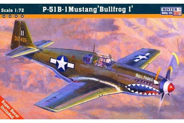 P-51B-5 "Mustang Bullfrog I" (Mister Craft C46) 1/72