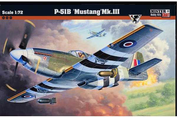 P-51B Mustang Mk.III (Mister Craft C47) 1/72