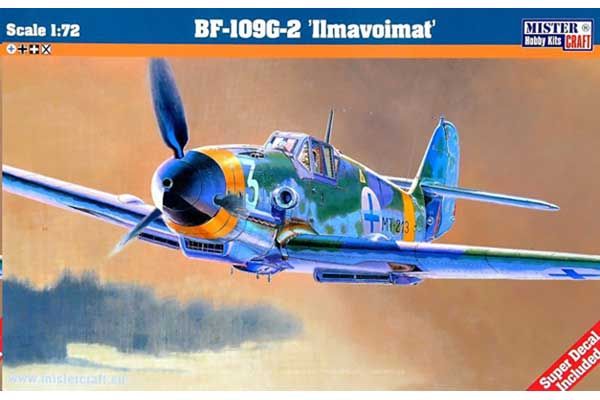 Bf-109-2 "Ilmavoimat" (Mister Craft C76) 1/72 Bf-109-2 "Ilmavoimat" (Mister Craft C76) 1/72