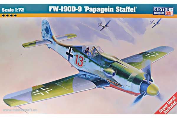 Fw-190 D-9 Papageien (Mister Craft C08) 1/72