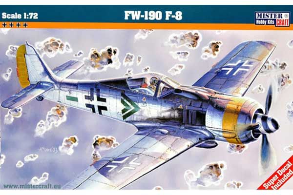 Focke Wulf Fw 190F-8 (Mister Craft C12) 1/72 Focke Wulf Fw 190F-8 (Mister Craft C12) 1/72