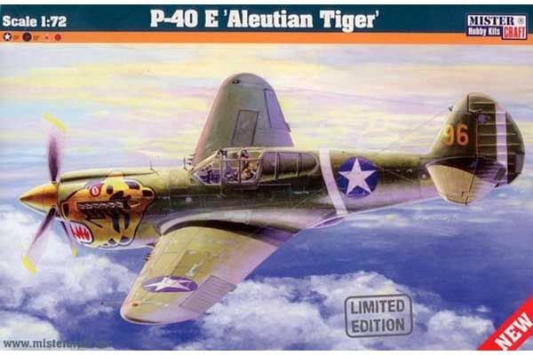 P-40 E Aleutian Tiger (Mister Craft D202) 1/72 P-40 E Aleutian Tiger (Mister Craft D202) 1/72