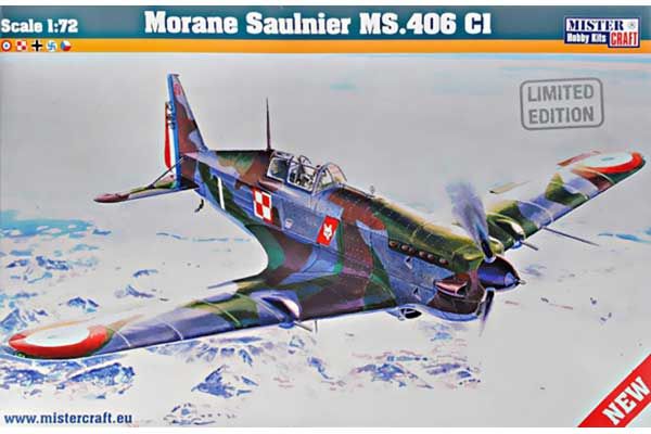 Morane Saulnier MS.406C1 (Mister Craft D206) 1/72