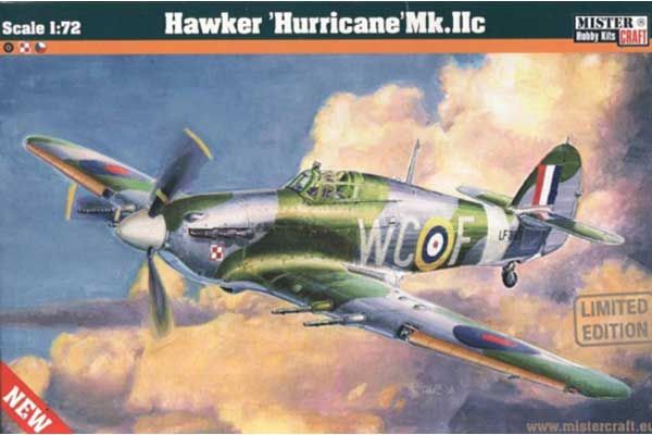 Hawker Hurricane Mk.IIc (Mister Craft D208) 1/72