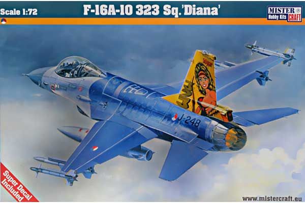 F-16A-10 323 Sq. 'Diana' (Mister Craft D21) 1/72