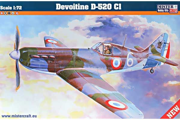 Devoitine D-520 Cl (Mister Craft D216) 1/72