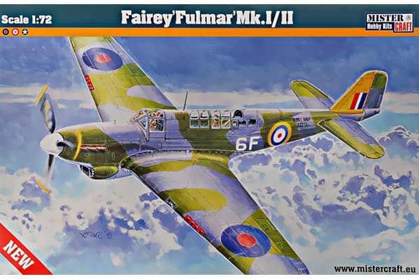 Fairey Fulmar Mk.I/II (Mister Craft D217) 1/72