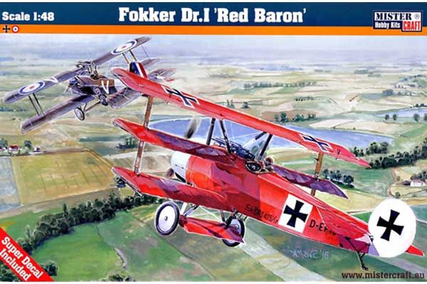 Fokker Dr.I "Red Baron" (Mister Craft D230) 1/48