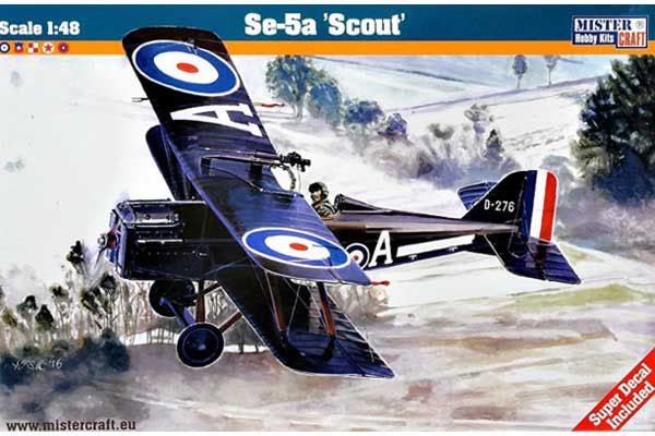 S.E.5a "Scout" (Mister Craft D233) 1/48