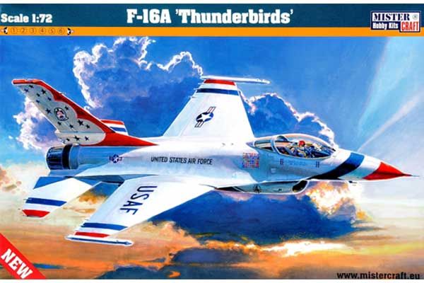 F-16А "Thunderbirds" (Mister Craft D35) 1/72