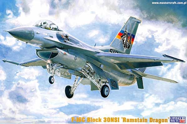 F-16C-30 "Ramstein Dragon" (Mister Craft D67) 1/72