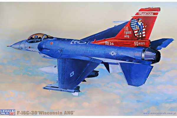 F16C-30 'Wisconsin ANG' (Mister Craft D74) 1/72