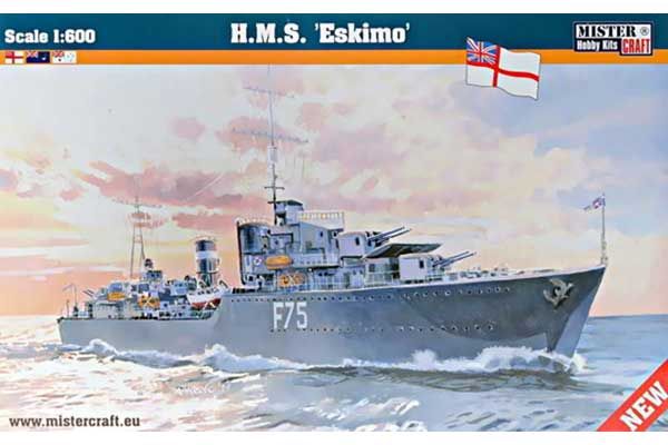 HMS «Eskimo» (Mister Craft S92) 1/600 HMS «Eskimo» (Mister Craft S92) 1/600