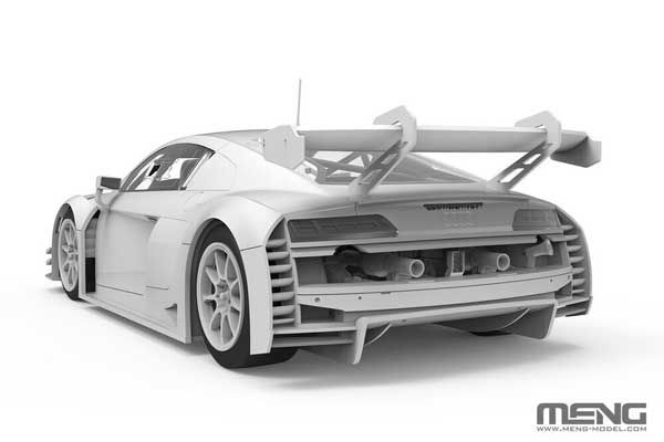 Audi R8 LMS GT3 EVO II B-Quik Absolute Racing (Meng CS-011) 1/24