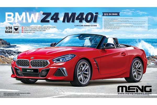 BMW Z4 M40i (Meng CS-005) 1/24 BMW Z4 M40i (Meng CS-005) 1/24