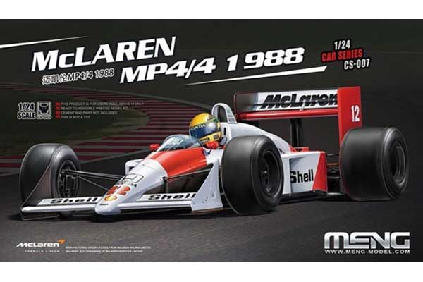 McLaren MP4/4 1988 (Meng CS-007) 1/24