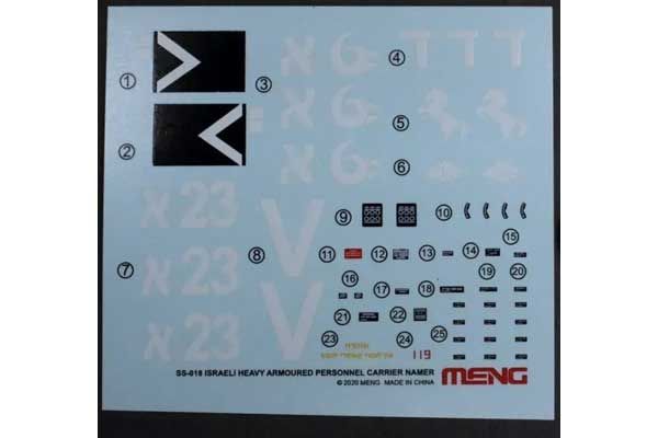 Namer израильская тяжелая БМП (Meng Model SS-018) 1/35