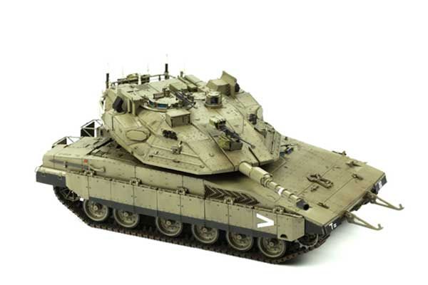 Merkava Mk.4/4LIC w/Nochri-Kal Mine Roller System (MENG TS-049) 1/35