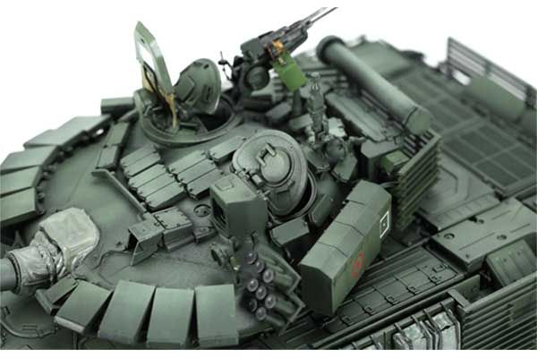 Т-72Б3М с минным тралом КМТ-8 (Meng TS-053) 1/35
