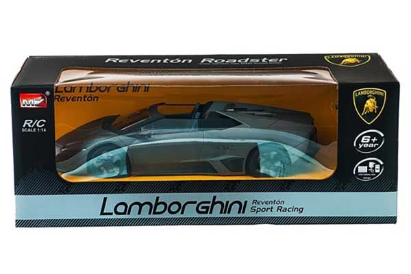 Lamborghini Reventon Roadster (серая) (MEIZHI 2027g ) 1/14