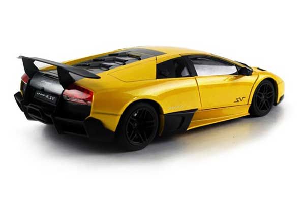 Lamborghini LP670-4 SV металлическая (желтая) (MEIZHI 2152y) 1/18