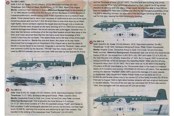 Декаль для самолета Focke- Wulf Fw 200 "Condor", часть 4 (Print Scale 72-245) 1/72